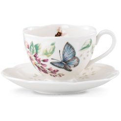 Alternative view of Lenox Everyday Flatware Butterfly Meadow Blue Cup & Saucer