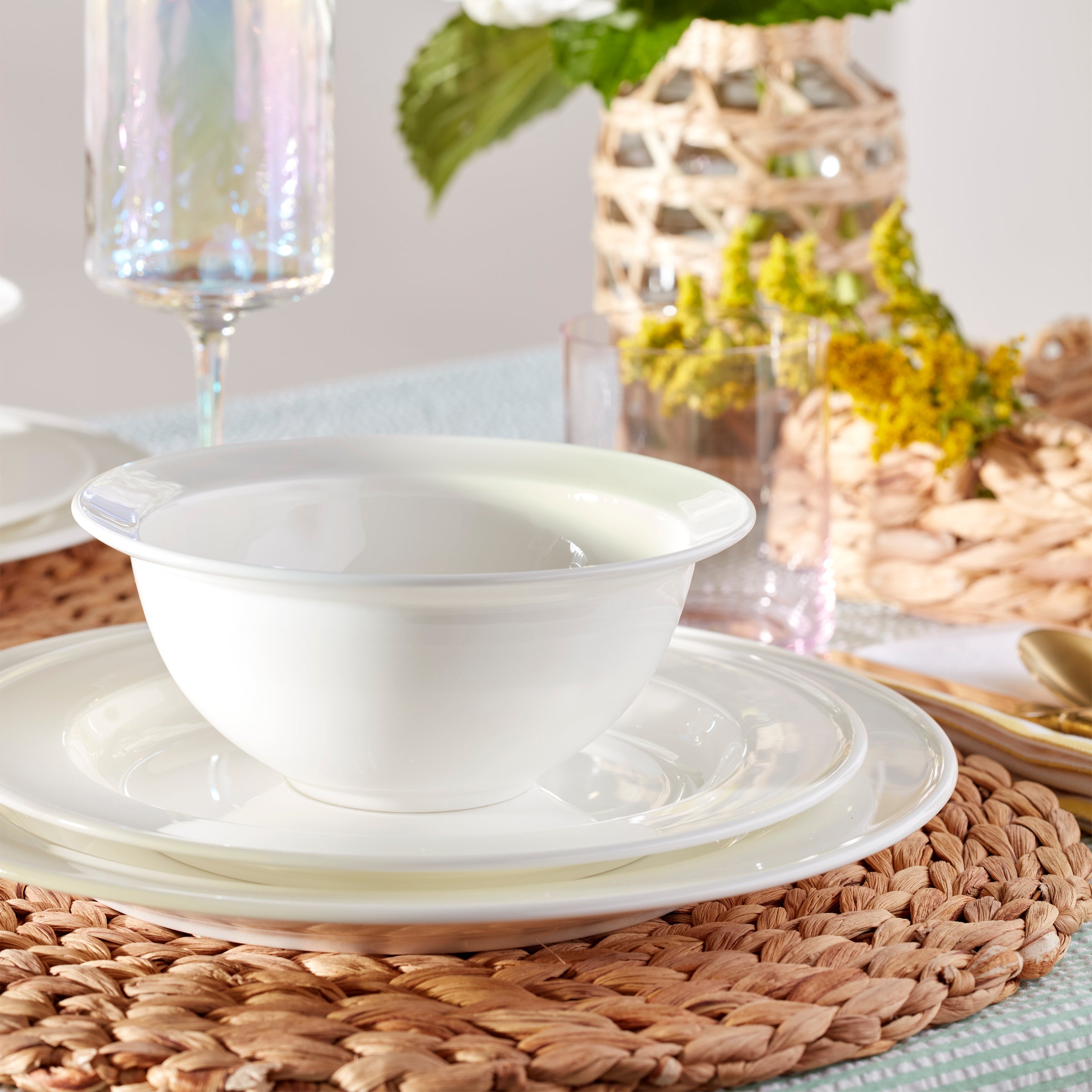 Lenox Everyday Flatware Studio 1414 Rimmed Accent Plates, Set of 6 - Image 3