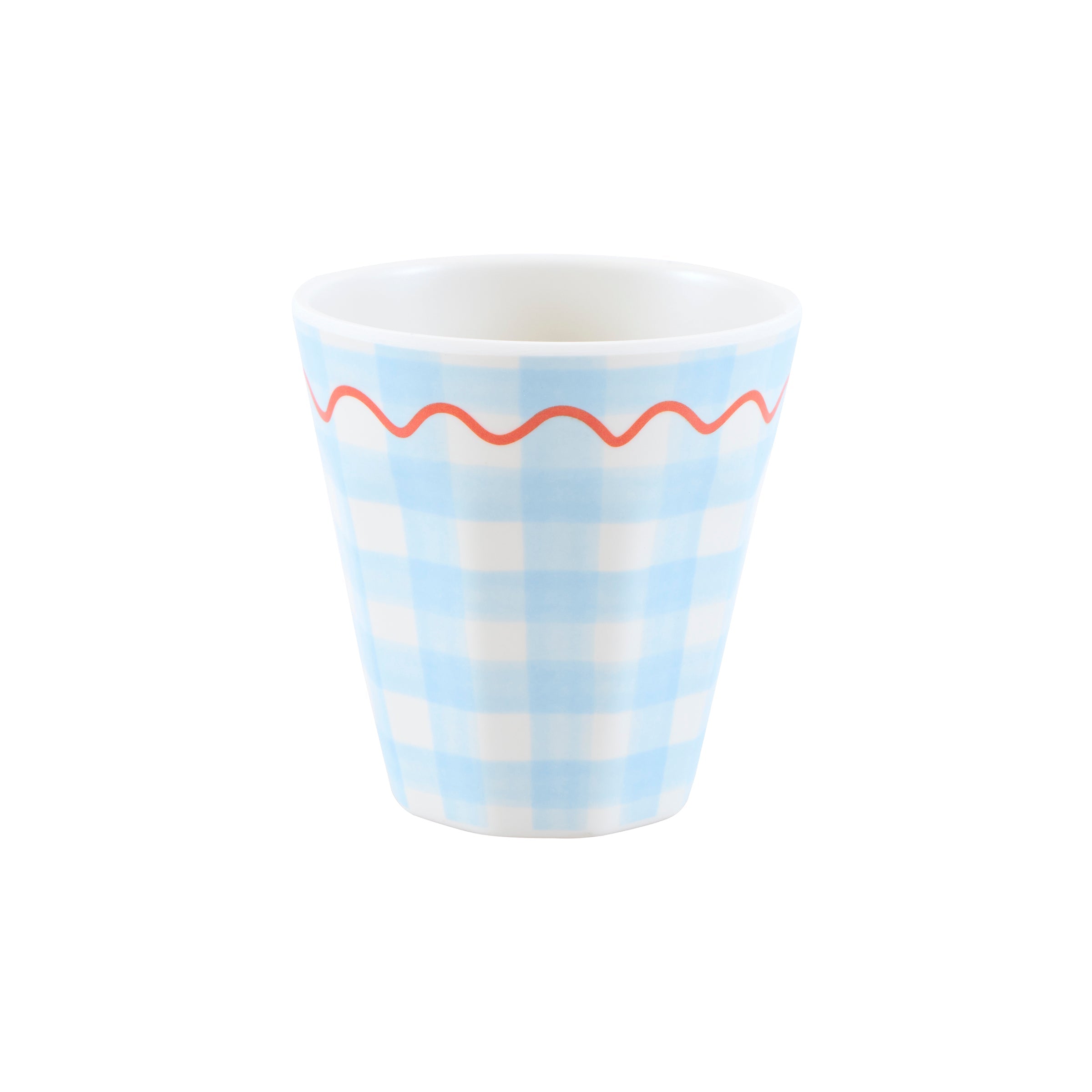 Lenox Everyday Flatware Gingham Reusable Cups, Set of 6 - Image 3