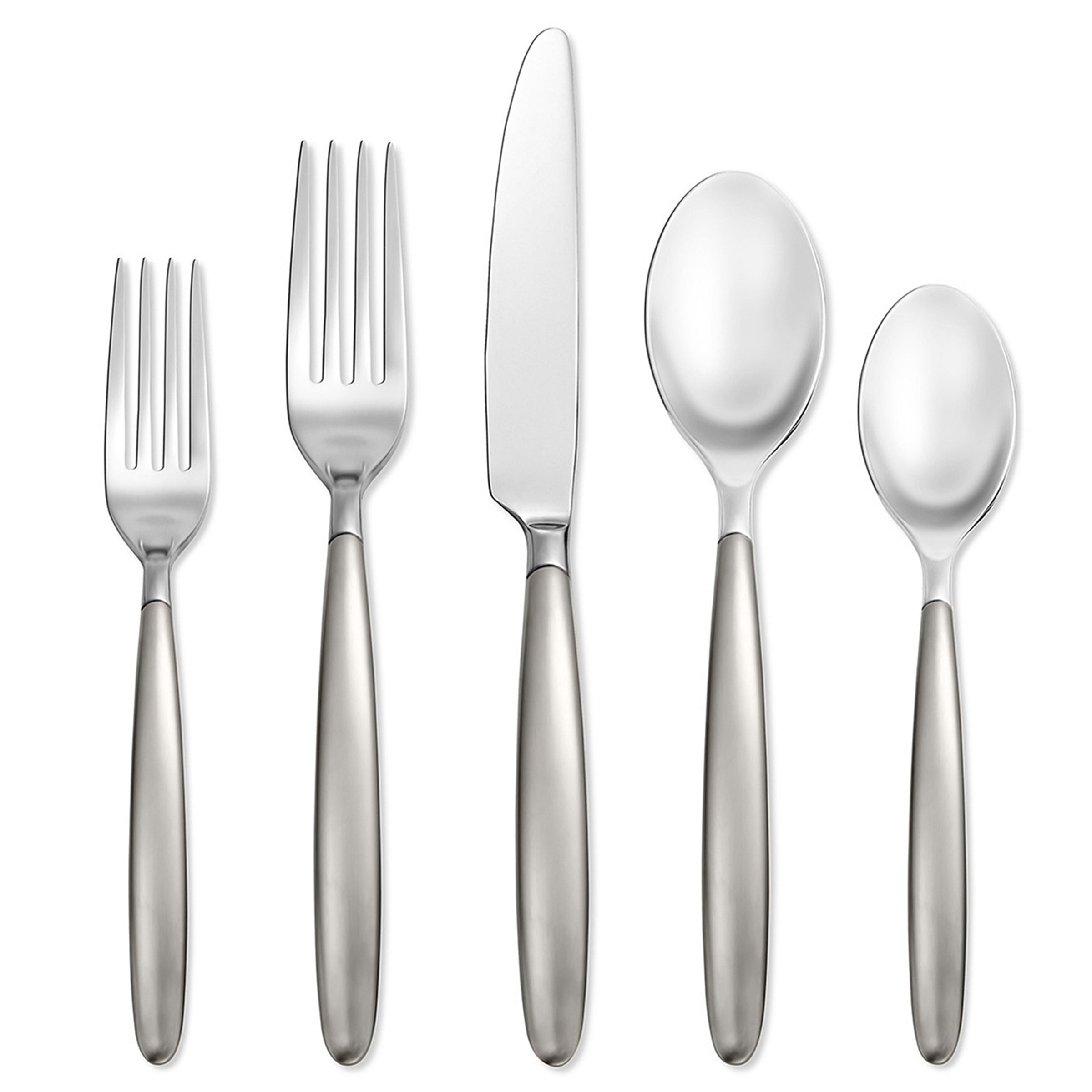 Lenox Everyday Flatware Tidal Frosted 30-Piece Flatware Set