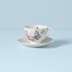 Lenox Everyday Flatware Butterfly Meadow Blue Cup & Saucer