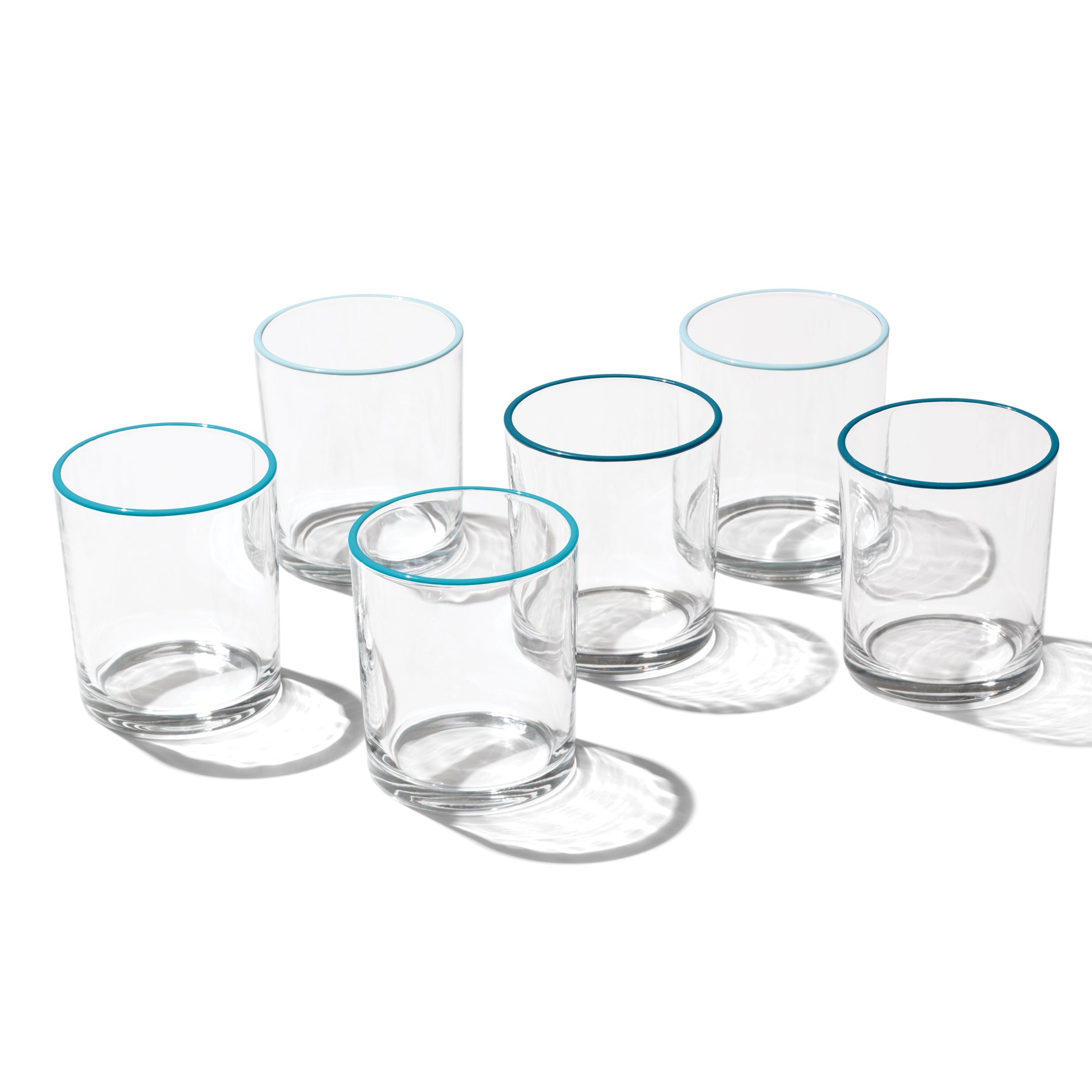 Lenox Everyday Flatware 24 Seven Turquoise 6-Piece Medium Tumbler Set - Image 2