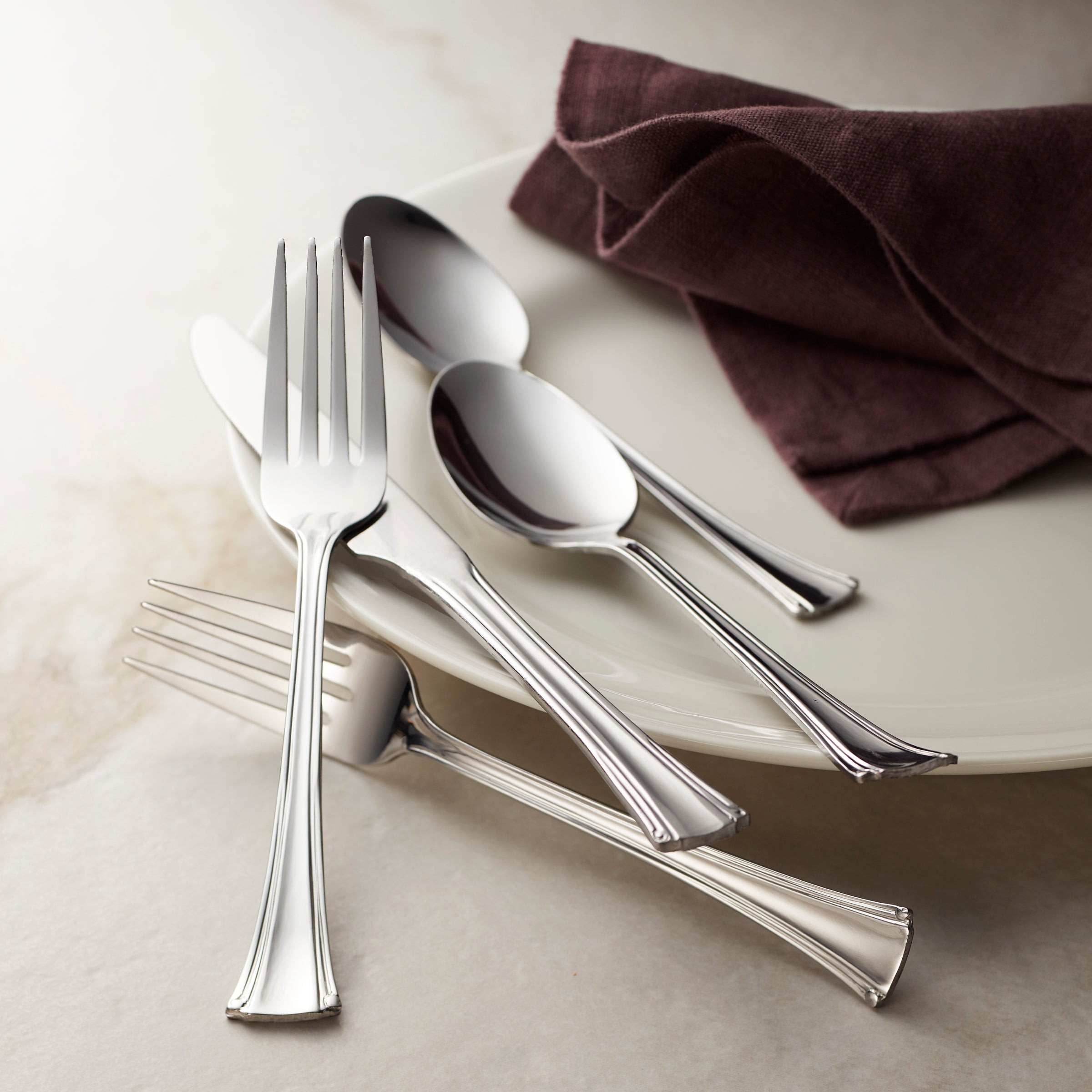 Lenox Everyday Flatware Avalon 20-Piece Flatware Set - Image 2