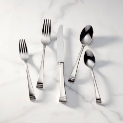 Lenox Everyday Flatware Federal Platinum 20-Piece Flatware Set