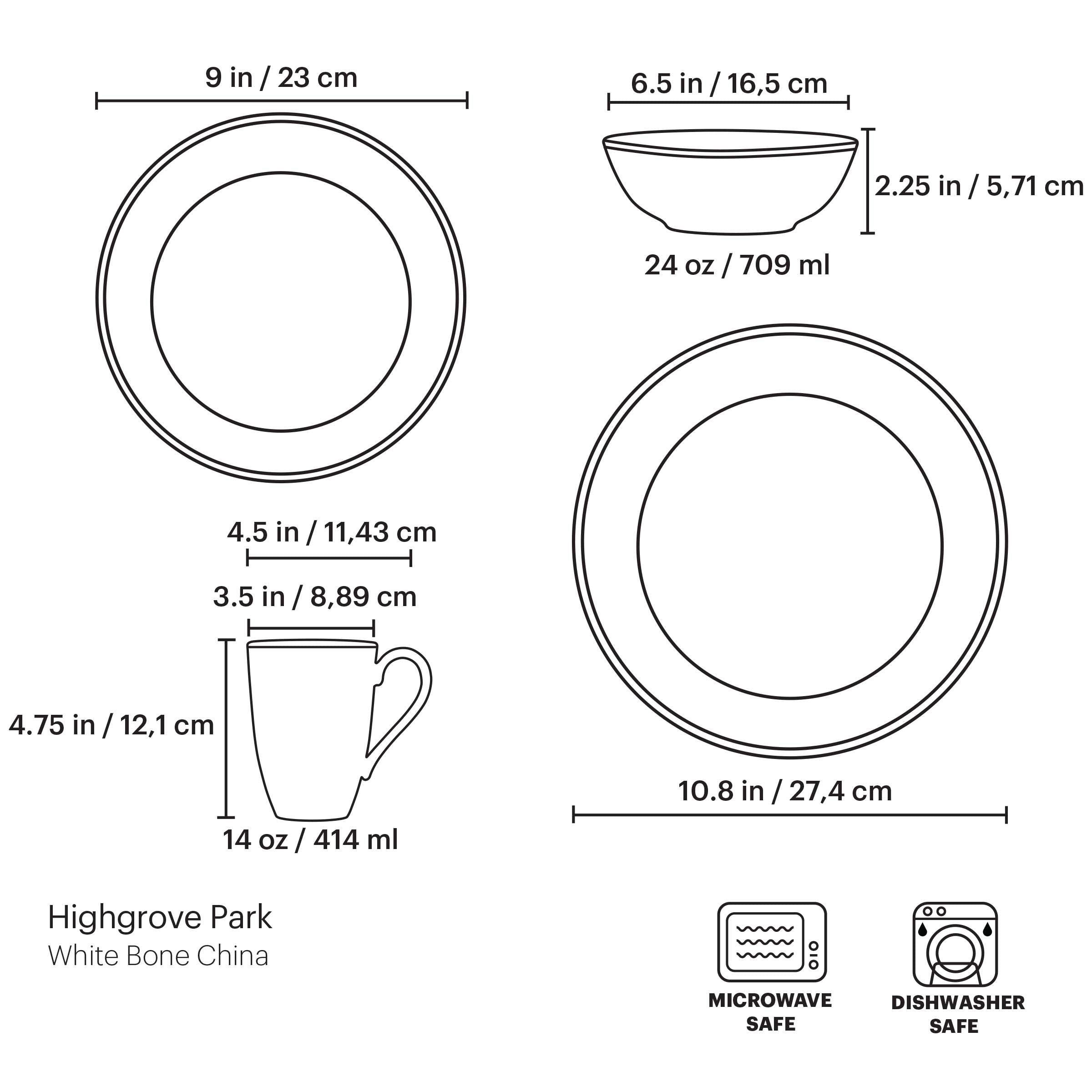 Lenox Everyday Flatware Highgrove Park 4-Piece Place Setting - Image 6