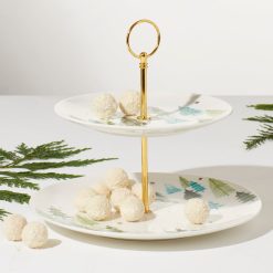 Alternative view of Lenox Everyday Flatware Balsam Lane 2-Tiered Server