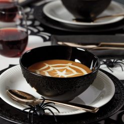 Alternative view of Lenox Everyday Flatware Chelse Muse Fleur Black All-Purpose Bowls, Set of 4