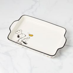 Lenox Everyday Flatware Chef Snoopy Rectangular Baker