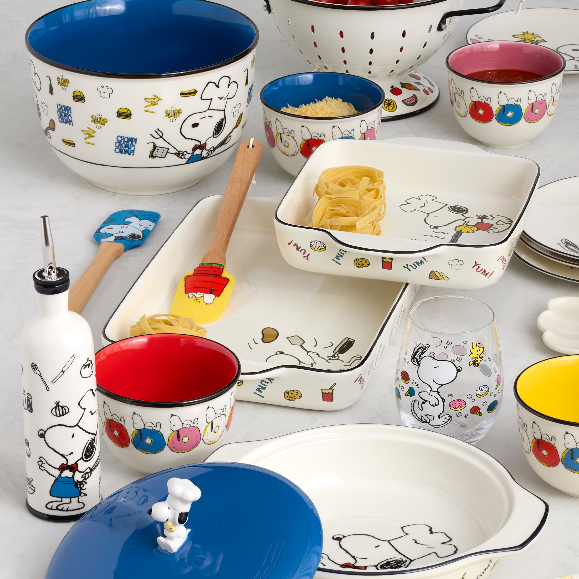 Lenox Everyday Flatware Chef Snoopy Dessert Bowls, Set of 4 - Image 3