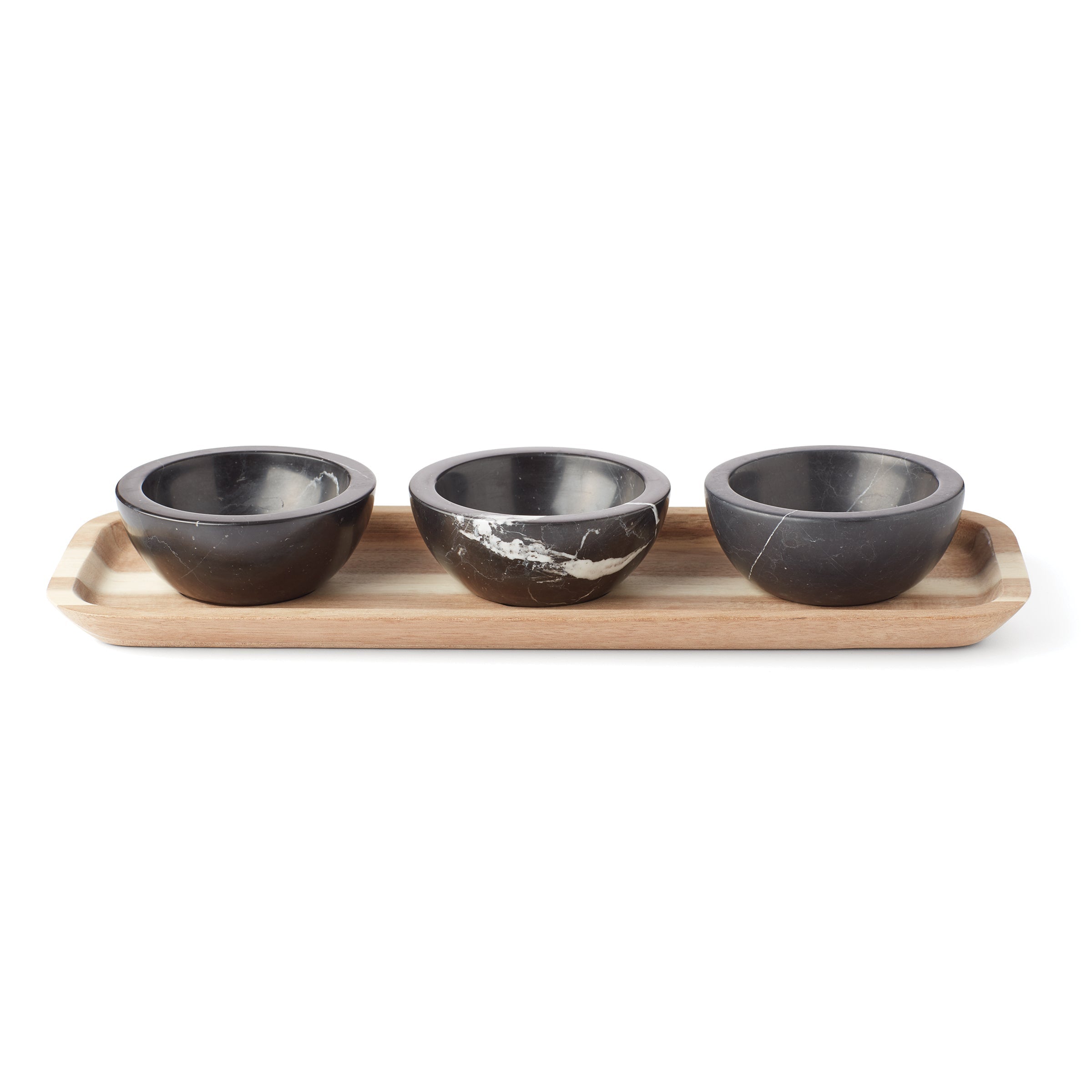 Lenox Everyday Flatware LX Collective Tray with 3 Dip Bowls - Image 17