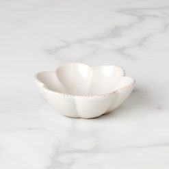 Lenox Everyday Flatware French Perle Scallop White Mini Dish