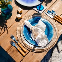 Alternative view of Lenox Everyday Flatware Bamboo Plastic Handle 20-Piece Flatware Set