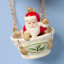 Alternative view of Lenox Everyday Flatware Christmas Hot Air Balloon Ornament