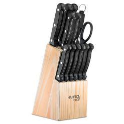 Lenox Everyday Flatware Brighton 14-Piece Cutlery Block Set