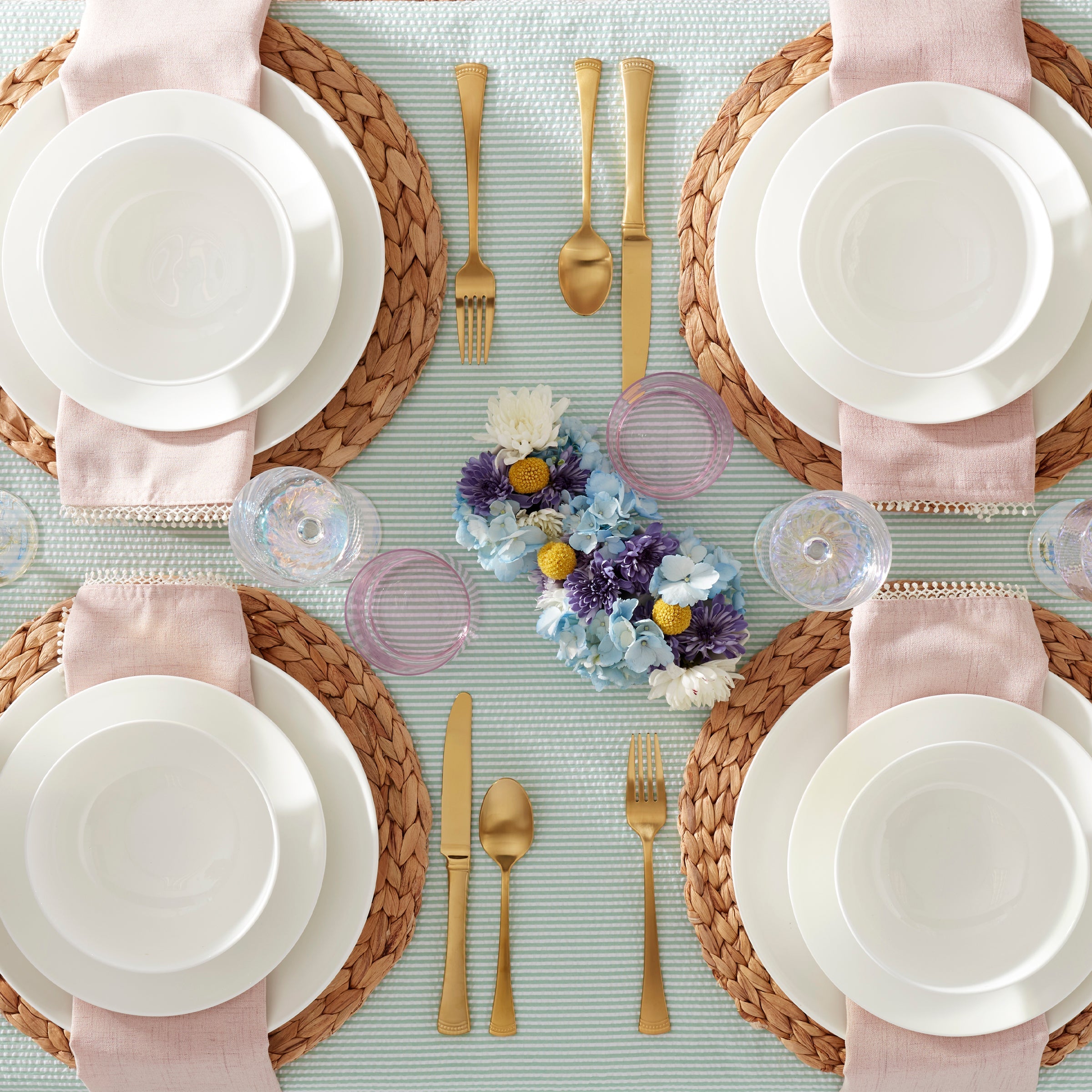 Lenox Everyday Flatware Studio 1414 Coupe 24-Piece Dinnerware Set - Image 2
