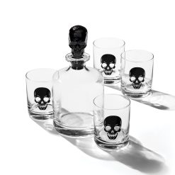 Alternative view of Lenox Everyday Flatware Vintro Halloween Skeleton 5-Piece Whiskey Set