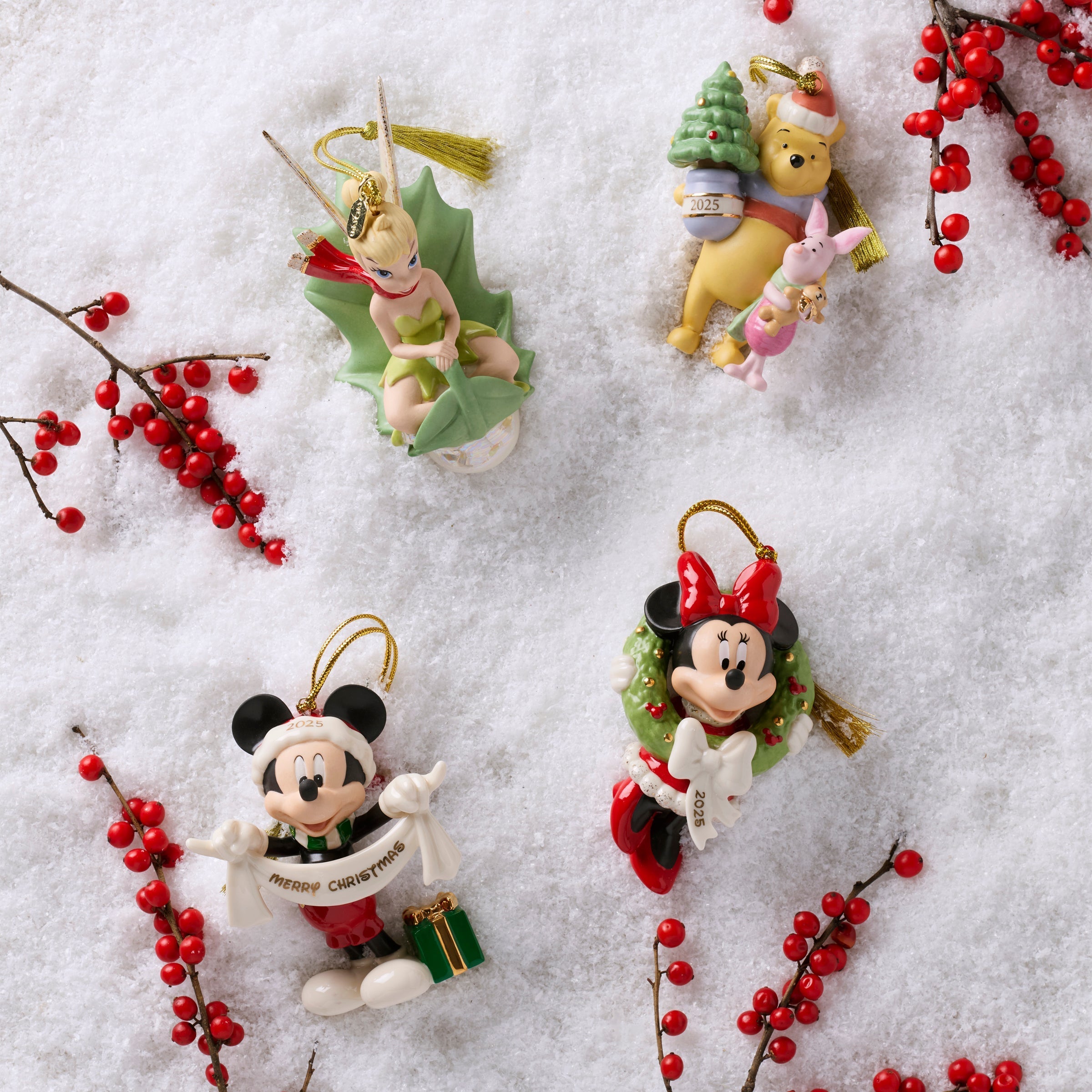 Lenox Everyday Flatware 2025 Mickey Mouse Merry Ornament - Image 4