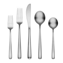 Lenox Everyday Flatware Lorenn Satin 20-Piece Flatware Set