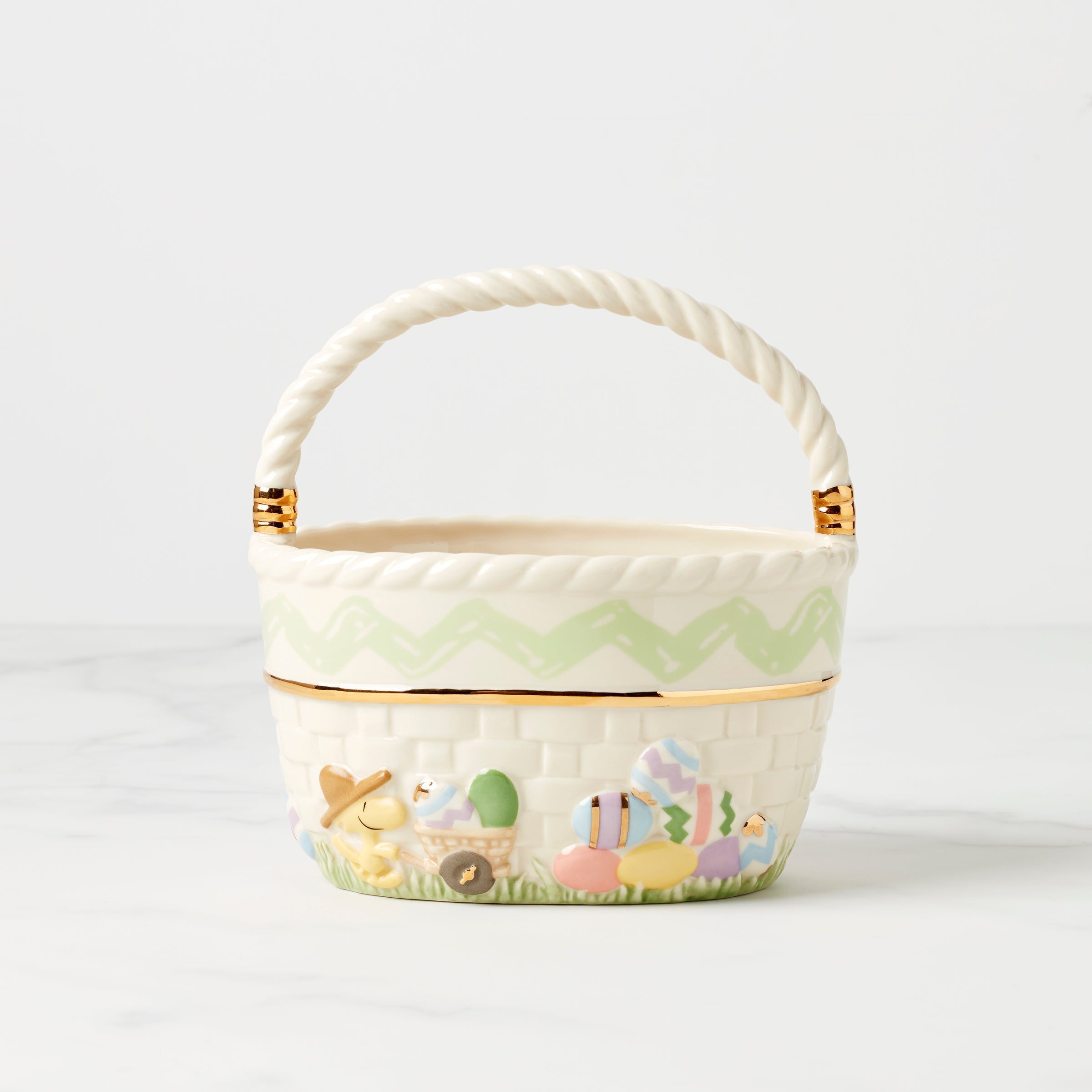 Lenox Everyday Flatware Snoopy Easter Basket - Image 7