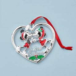 Lenox Everyday Flatware 2025 Our 1st Christmas Mickey & Minnie Ornament