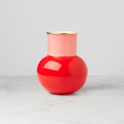 Lenox Everyday Flatware Make It Pop Warm Red Bouquet Vase