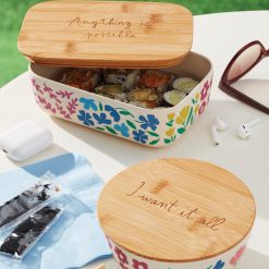 Alternative view of Lenox Everyday Flatware Floral Fields 2-Piece Container Set