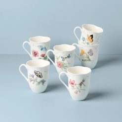 Alternative view of Lenox Everyday Flatware Butterfly Meadow Mugs, Set of 6
