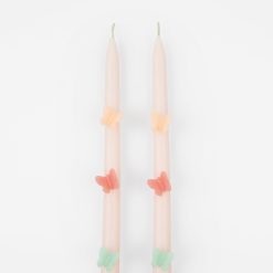 Alternative view of Lenox Everyday Flatware Butterfly Taper Candles, Set of 2