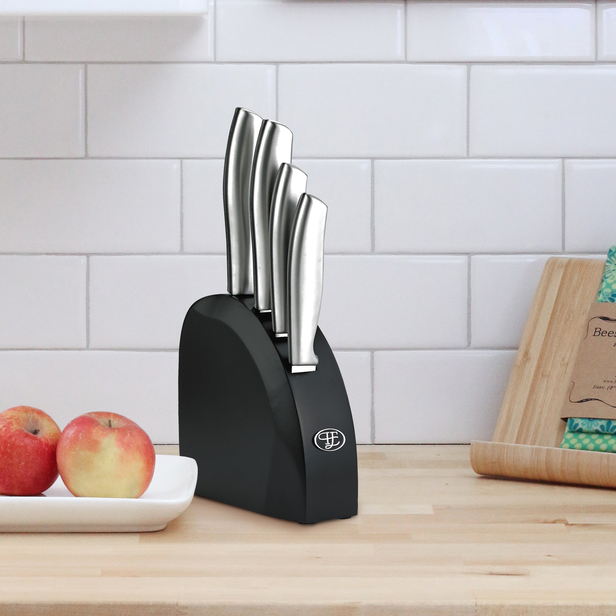Lenox Everyday Flatware Kobe 5-Piece Cutlery Block Set - Image 5