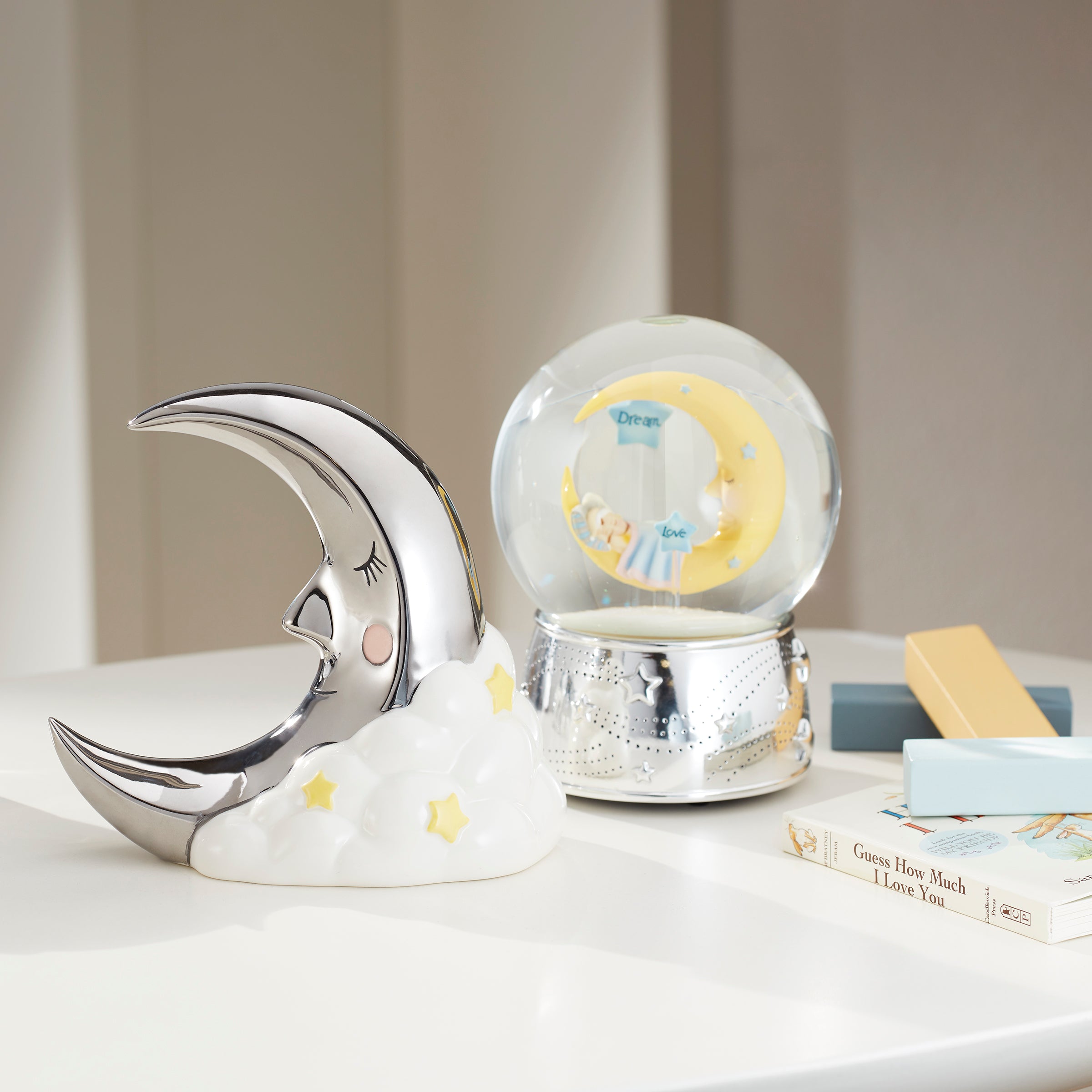 Lenox Everyday Flatware Sweet Dream Silverplate Musical Water Globe - Image 2