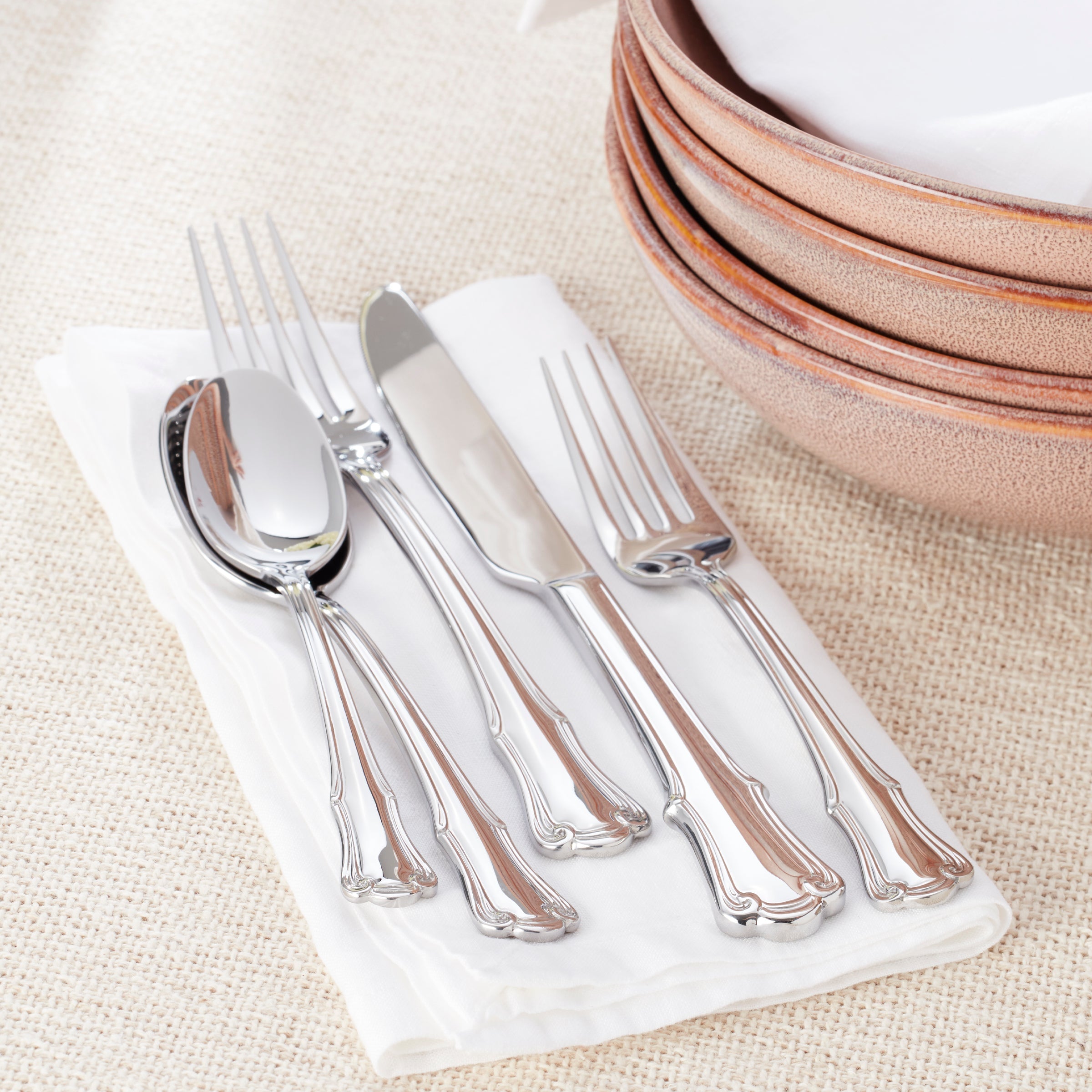 Lenox Everyday Flatware James Street 45-Piece Set Flatware - Image 4
