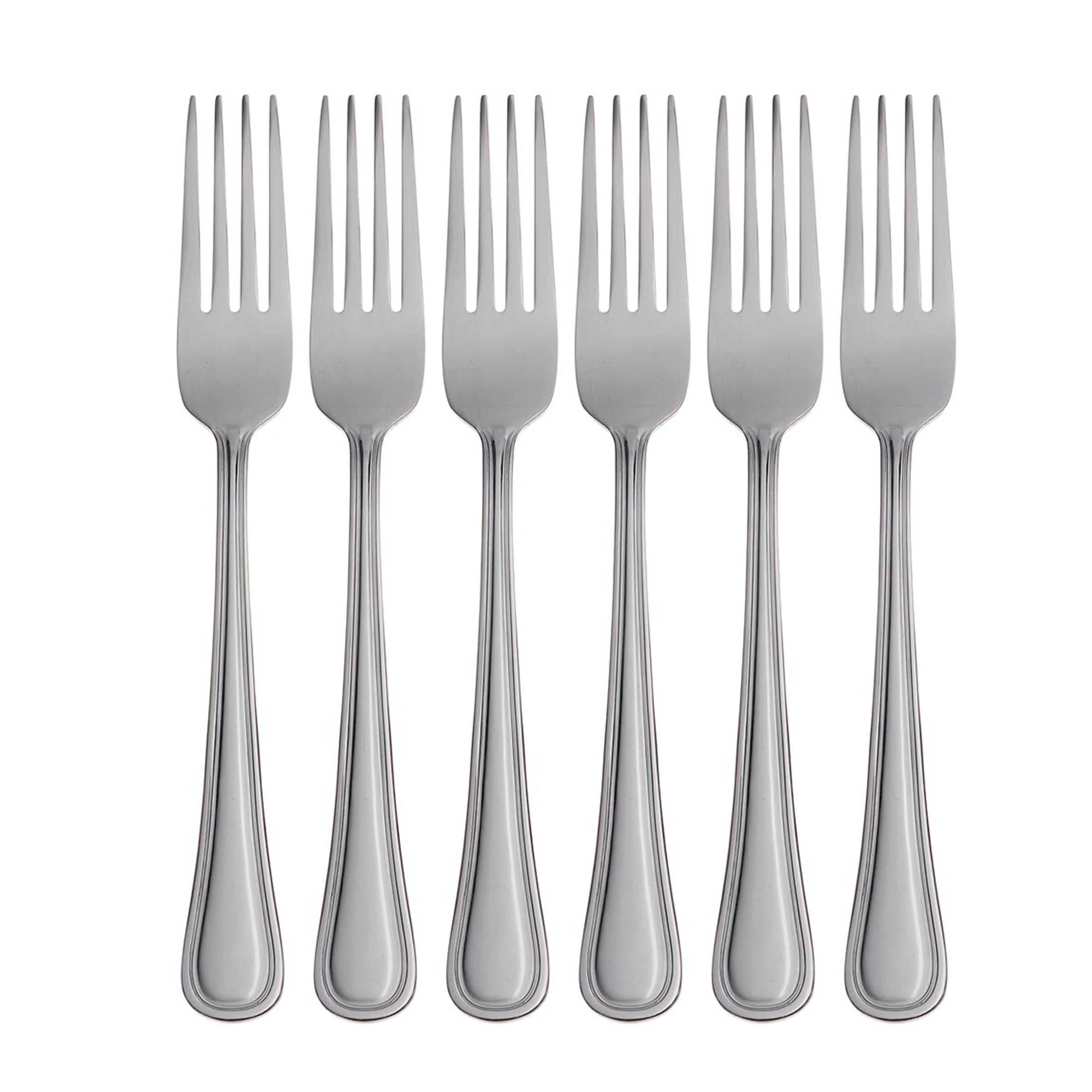 Lenox Everyday Flatware Tress Dinner Forks, Set of 6