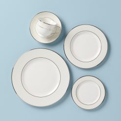 Lenox Everyday Flatware Opal Innocence Stripe 5-Piece Place Setting