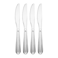 Lenox Everyday Flatware Malibu Satin Dinner Knives, Set of 4