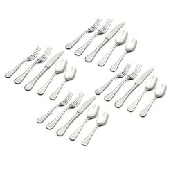 Alternative view of Lenox Everyday Flatware Virage 20-Piece Flatware Set