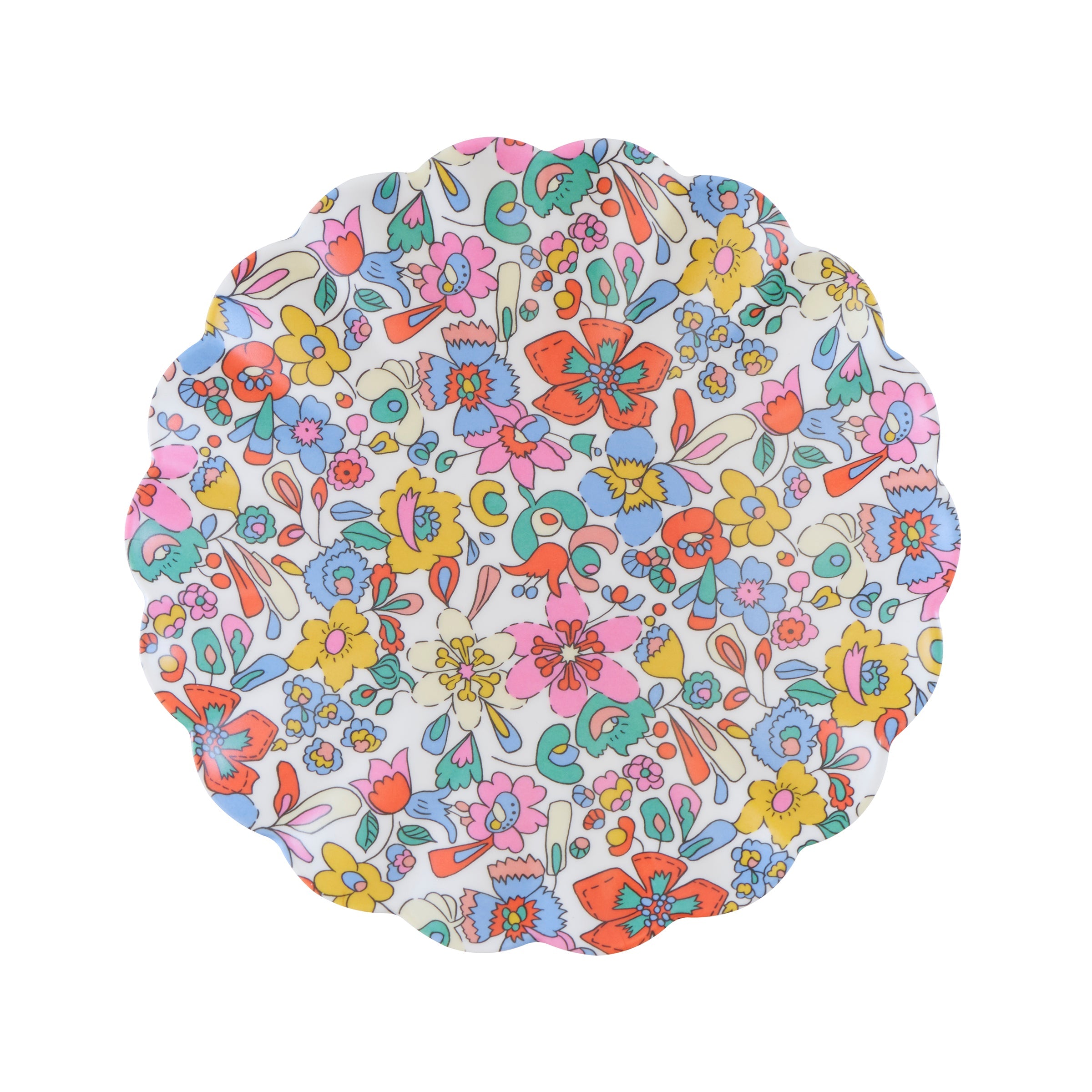 Lenox Everyday Flatware Meri Meri x Liberty Garden Party Small Plates, Set of 6 - Image 3