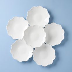 Lenox Everyday Flatware Studio 1414 Scallop Dinner Plates, Set of 6