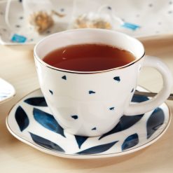Alternative view of Lenox Everyday Flatware Blue Bay 4-Piece Teacup & Saucer Set