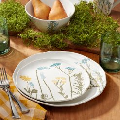 Alternative view of Lenox Everyday Flatware Wildflowers Dinner Plates, Set of 4