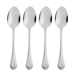 Lenox Everyday Flatware Marquette Teaspoons, Set of 4