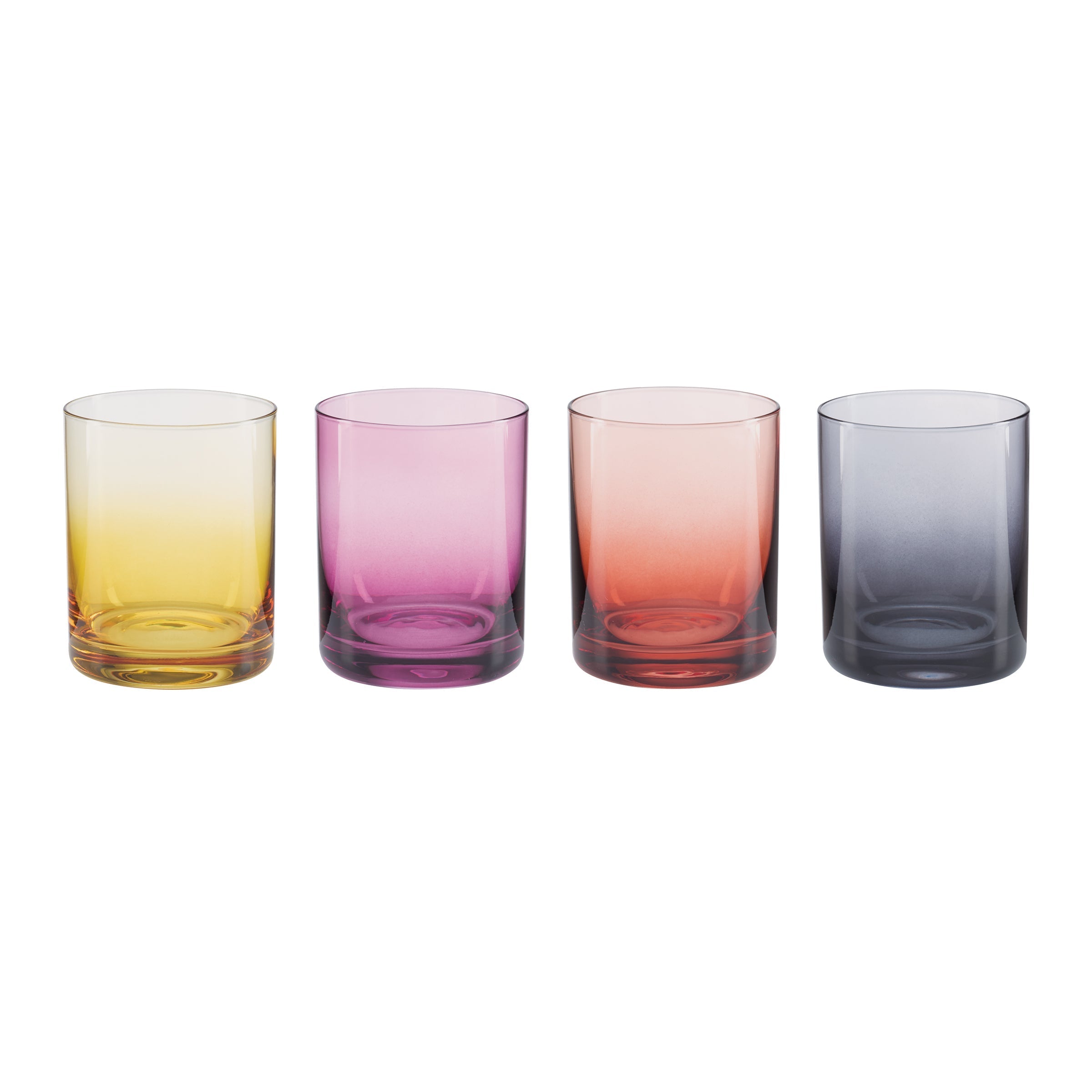 Lenox Everyday Flatware Golden Hour Double Old Fashion Glasses, Set of 4