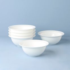 Lenox Everyday Flatware Studio 1414 Rimmed All Purpose Bowls, Set of 6
