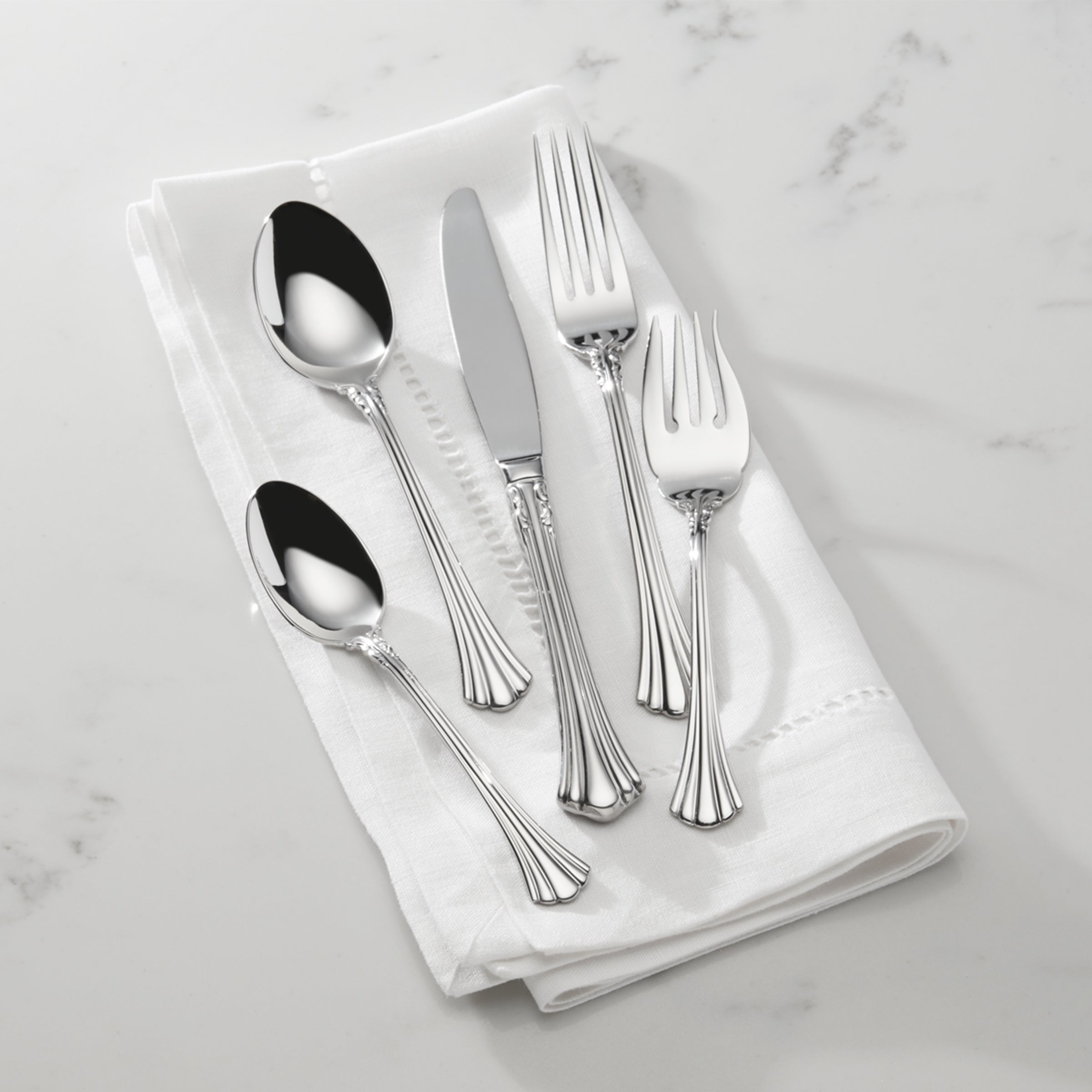 Lenox Everyday Flatware 1800 5-Piece Place Setting - Image 2