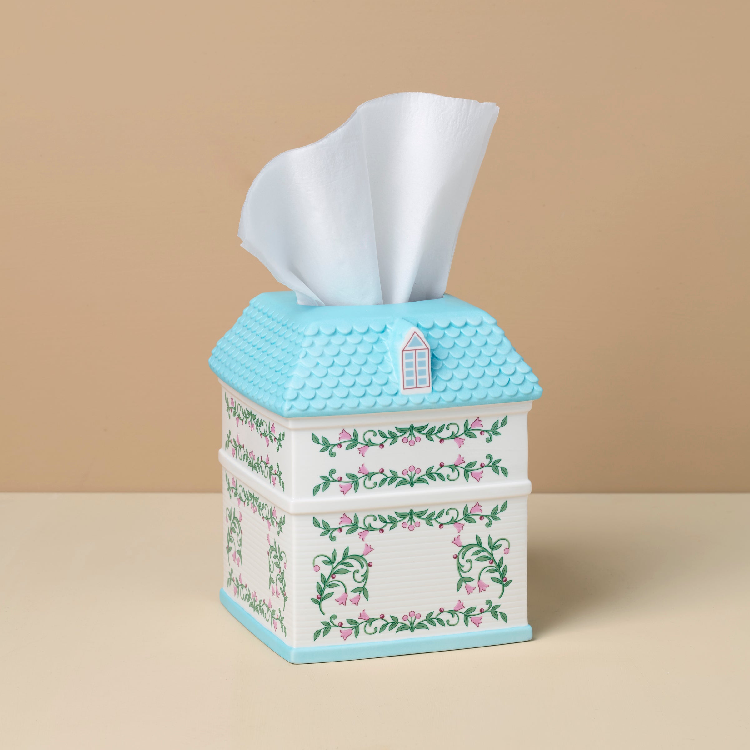 Lenox Everyday Flatware Lenox Spice Village Tissue Box Holder - Image 2