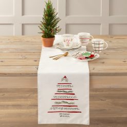 Alternative view of Lenox Everyday Flatware Bayberry Tree 14x72 Table Runner