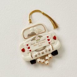 Lenox Everyday Flatware Personalized Just Married Ornament