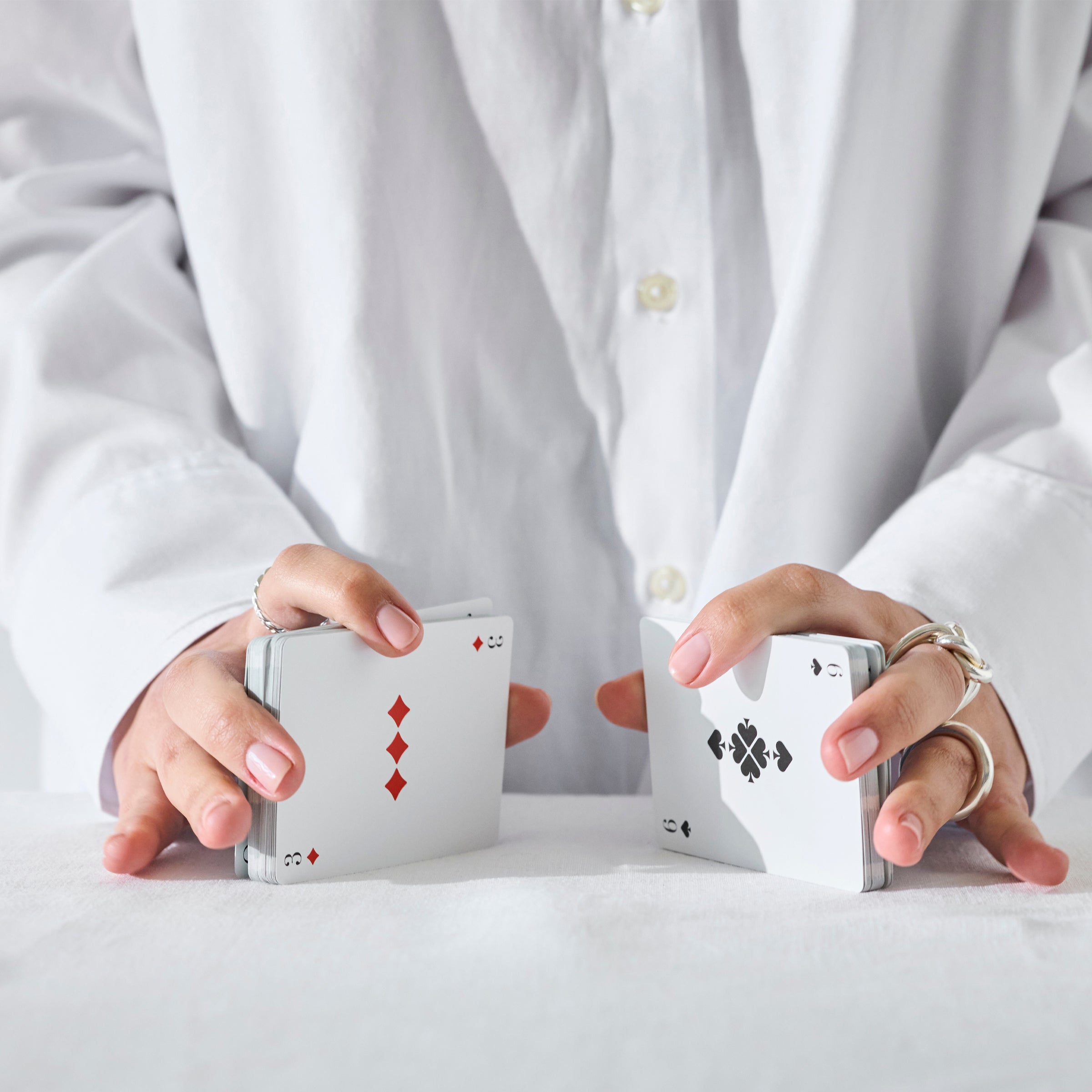 Lenox Everyday Flatware Double Playing Cards, Classic Game - Image 4