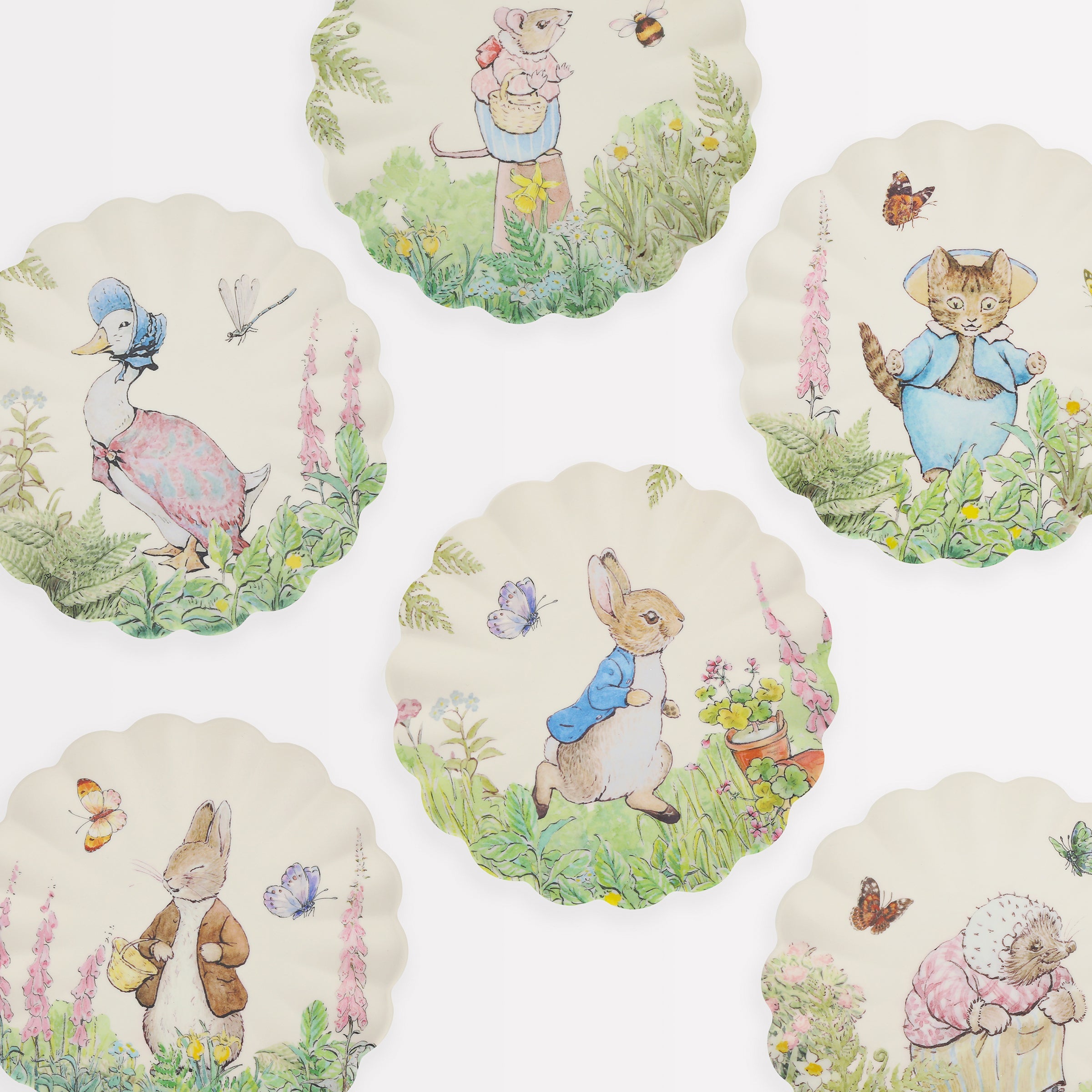 Lenox Everyday Flatware Peter Rabbit? Reusable Small Plates, Set of 6 - Image 3