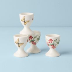 Alternative view of Lenox Everyday Flatware Butterfly Meadow Footed Egg Cups - Set Of 4