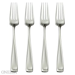 Lenox Everyday Flatware Moda Dinner Forks, Set of 4